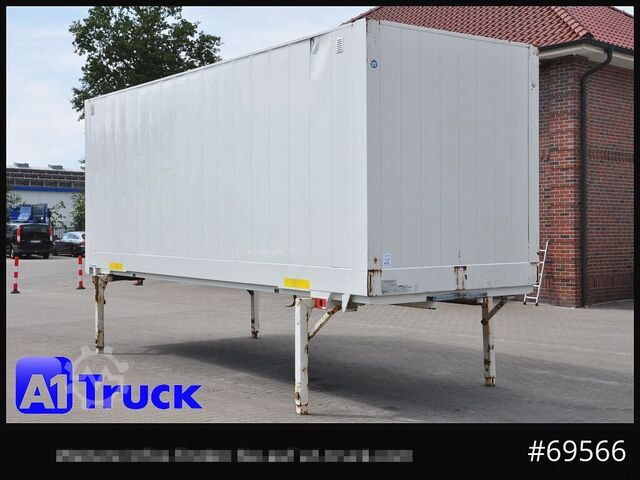 Сменный кузов с коробчатой конструкцией KRONE Wechselbrücke BDF 7,45 Koffer,  Textil 2750mm innen, 20 x vorhanden