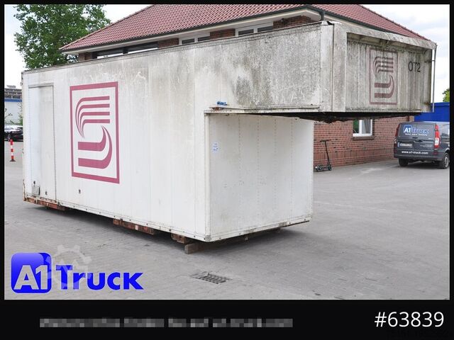 Сменный кузов с коробчатой конструкцией KRONE Container Lager, kann verladen werden 6,3 + 2 Meter