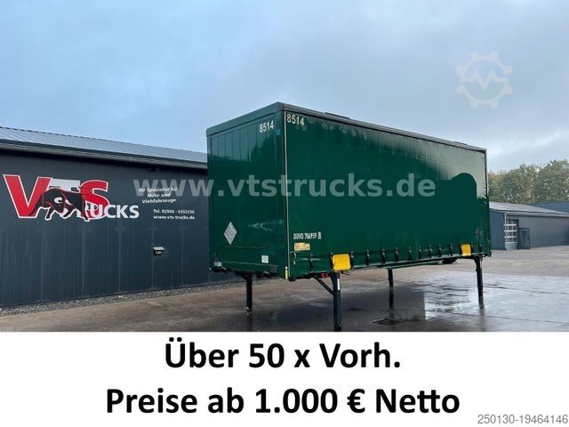 Сменный кузов прицеп KRONE 50 x Jumbo-Wechselbrücke Edscha Festdach Lager