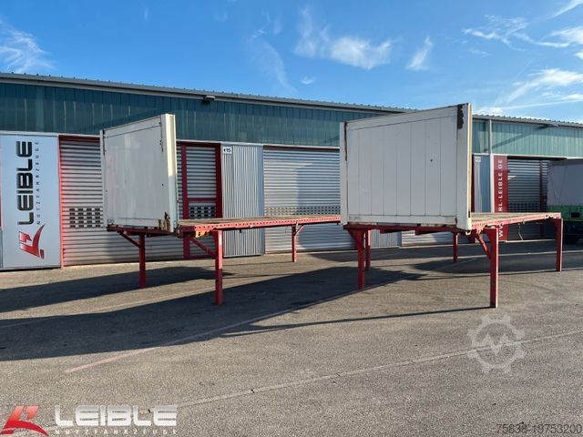 Сменный кузов прицеп KRONE WF 7.3 L5*Plattform WAB*Stirnwand 2m*