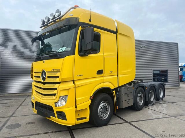 Большая нагрузка Mercedes-Benz Actros 4163 8x4/4 SLT