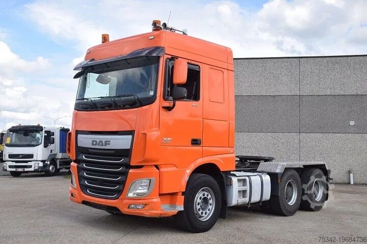 Большая нагрузка DAF XF 460 - 58 TON