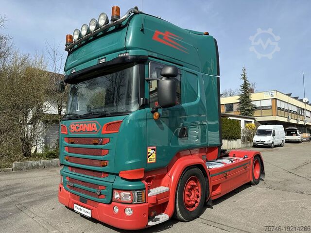 Объем СКМ Scania R580 V8 TL MEGA E6 Intarder ATM TÜV NEU!