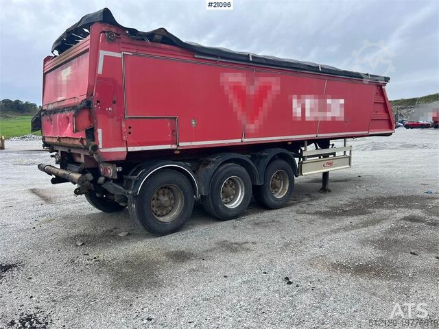 Асфальтовый полуприцеп Fliegl Fahrzeugbau ASS 372 с системой выгрузки сдвигом Fliegl Fahrzeugbau ass 372 Asphalt semi w/ Push off syste