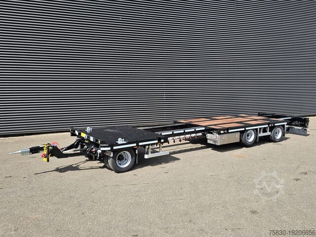 Прицеп с поворотным столом Jumbo TVL300LCU / UITSCHUIFBAAR / LIFTAS / TWIST-LOCKS.