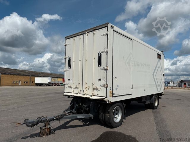 Прицеп KEL-BERG 2 axle 20 t. Alubox - Maschineramp