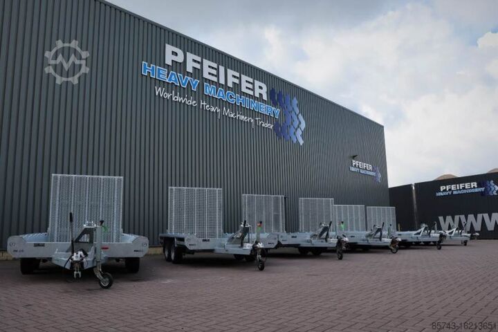 Двухосный прицеп Hulco Terrax-2 3500 кг, грузоподъемность 2 770 кг, Hulco Terrax-2 3500kg 2 Axel Trailer, 2.770 kg Capacity,