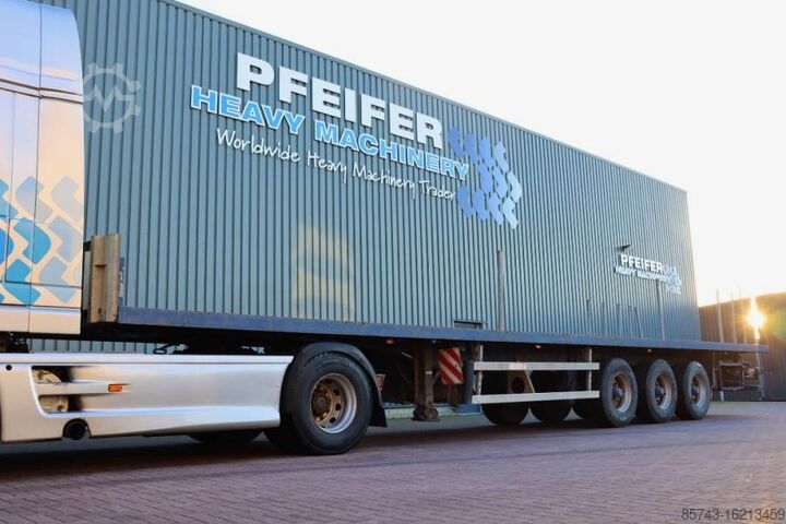 Groenewegen DRO-12-27 3-осный прицеп, грузоподъемность 32 т, оси BPW Groenewegen DRO-12-27 3 Axle Trailer, 32t Capacity, BPW Axles