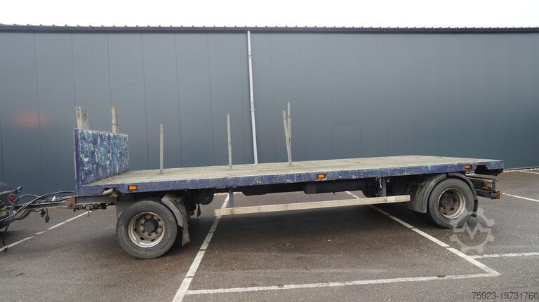 Платформенный трейлер HOFFMAN 2 AXLE FLATBED WITH TWIST LOCKS 20FT