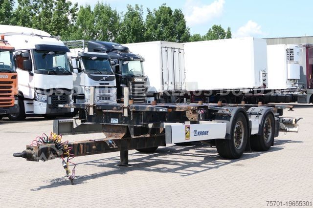Прицеп с обменяемым шасси KRONE ZZ Tandem Wechselbrücke BDF Scheibenbremsen