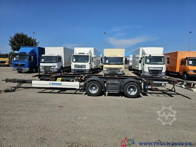 Прицеп с обменяемым шасси Krone ZZ18 XF0 Tandem Box Carrier - Luft - BPW Achsen