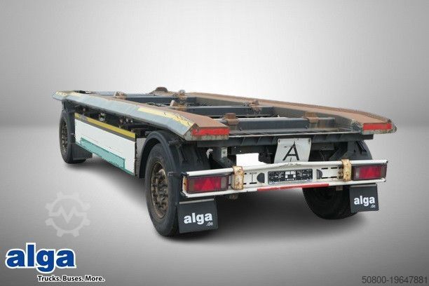 Прицеп с обменяемым шасси SCHMITZ CARGOBULL ACF 18, Außenroller, Container, Luftfederung