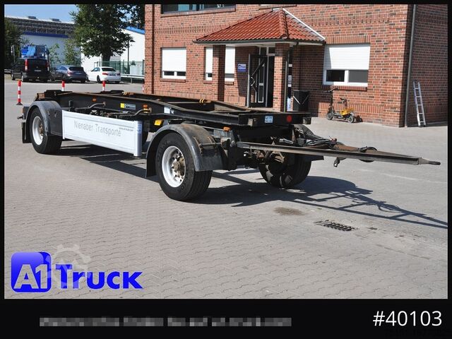 Самосвальный прицеп HUEFFERMANN HSA 1870 Luft, BPW Alu,