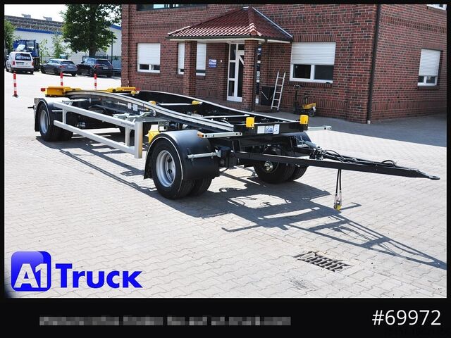 Самосвальный прицеп HUEFFERMANN HSA 1870, Abrollanhänger SAF  Vermietung