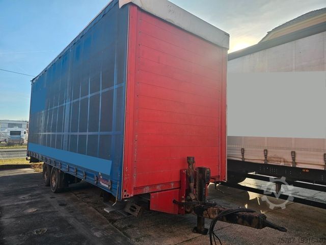 Открытый прицеп с тентом ACKERMANN-FRUEHAUF Tandem Gardine, Edscha,Hubdach