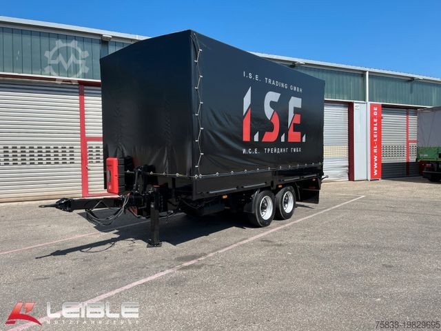 Открытый прицеп с тентом MÜLLER-MITTELTAL EAL-TA 32m³ Tandem-Anhänger*TOP Zustand*