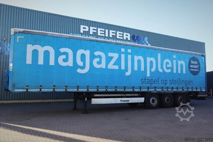 Раздвижные брезентовые навесы Krone SD Dutch Registration, 3-Axle, Lift Axle, Air Susp