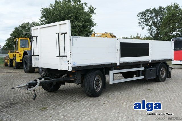 Открытый прицеп  Wilken A18-4-3, Verzinkt, Luftfederung,Baustoffe