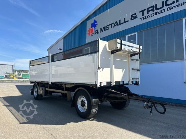 Открытый прицеп SCHWARZMÜLLER AZ 18 Baustoff Alu Boden SAF Achsen