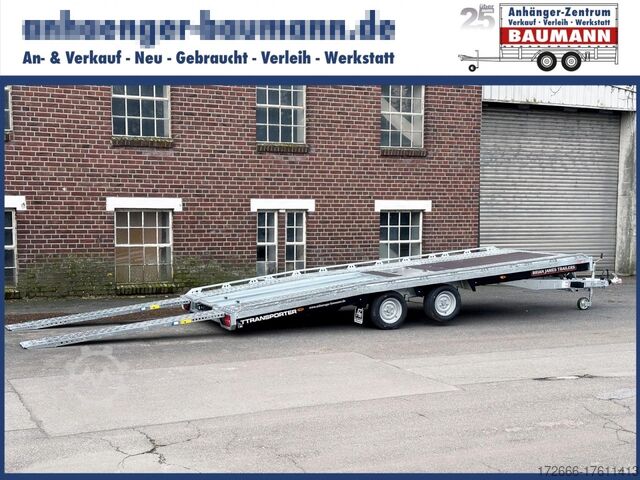 Транспортировщик автомобилей Brian James Trailers T TRANSPORTER 231-5521-35-2-12 550X210CM 3500KG