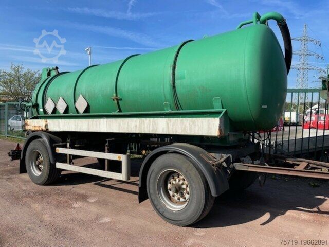 Цистерна-прицеп  Haller 12cbm Sauganhänger/Wassertank