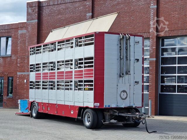 Перевозка крупного рогатого скота Jumbo Bekkers 3 deck livestock - Ventilation - Loadli...