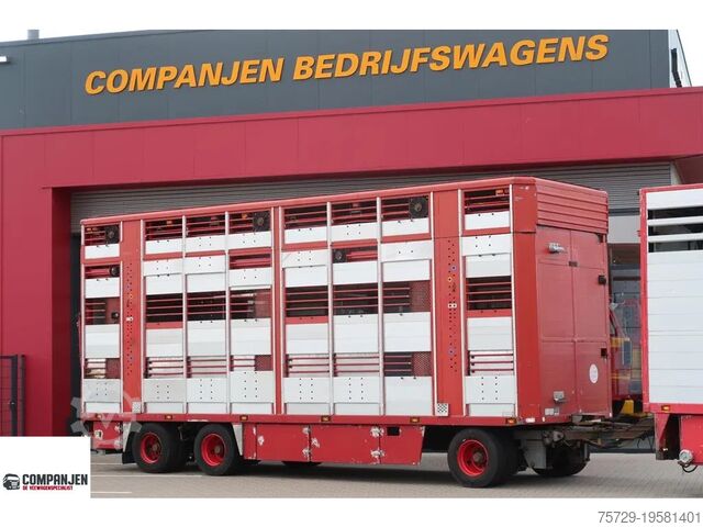 Перевозка крупного рогатого скота Zorzi Vee aanhanger