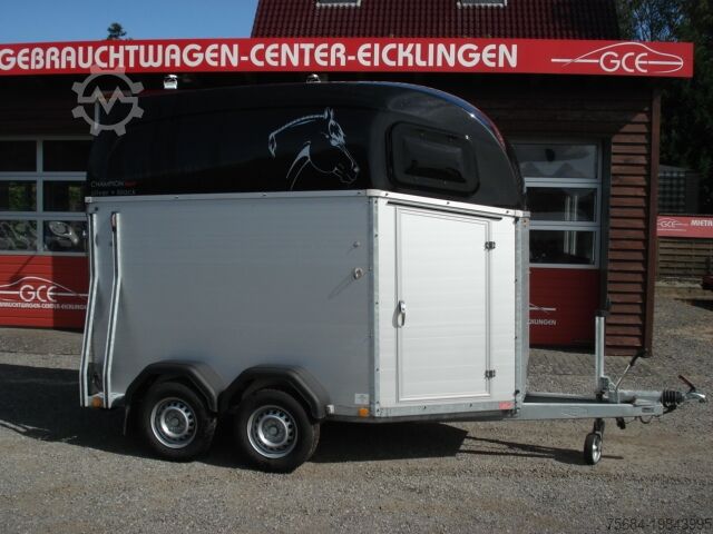 Прицеп для лошадей Böckmann Champion Esprit silver + black (20)
