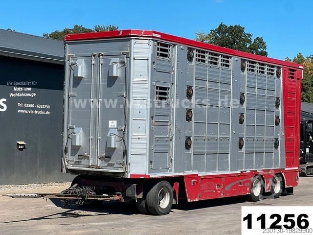 Прицеп для перевозки лошадей Finkl FINKL VA24 3.Stock Viehanhänger Hubdach