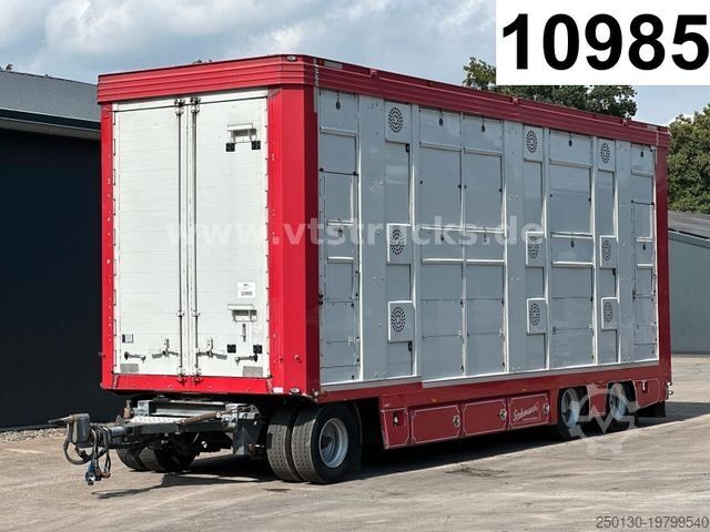 Прицеп для перевозки лошадей  Stehmann ADV 24 3.Stock Viehanhänger,Hubdach