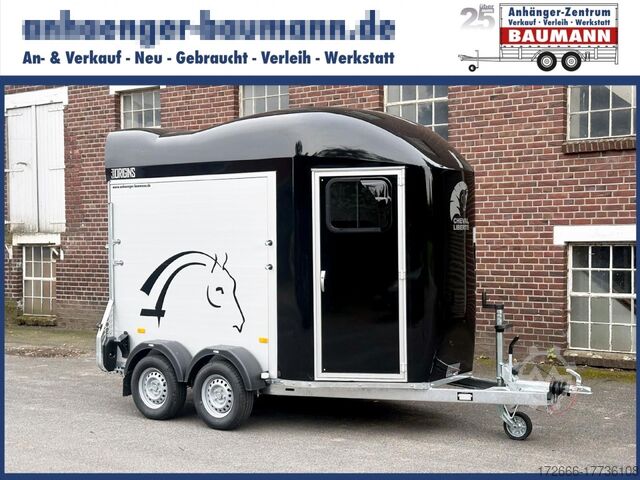 Прицеп для лошадей Cheval Liberte GOLD ORIGINS ALU SCHWARZ 317X167X235CM 2000KG