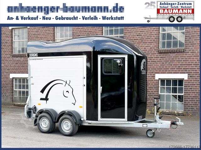 Прицеп для лошадей Cheval Liberte GOLD ORIGINS ALU+SK SCHWARZ 317X167X235CM 2000KG