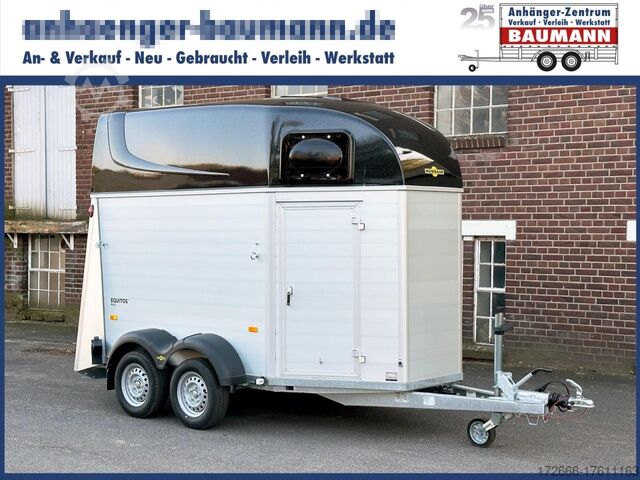 Прицеп для лошадей Humbaur EQUITOS ALU 2000 BLACK 315X165X230CM 2000KG