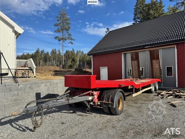 Низкий погрузчик Damm Machine Trailer w/ Hydraulic bridges.