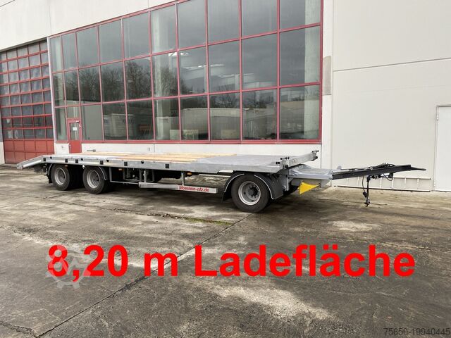 Низкорамный прицеп Möslein T 3-8,20 P OR  3 Achs Tieflader gerader Ladefläche 8,10 m,Neufahrzeug