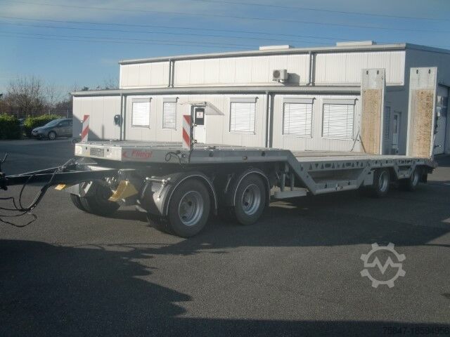 Низкорамный прицеп FLIEGL VTS-S 400 Radmulden hydr. Rampen