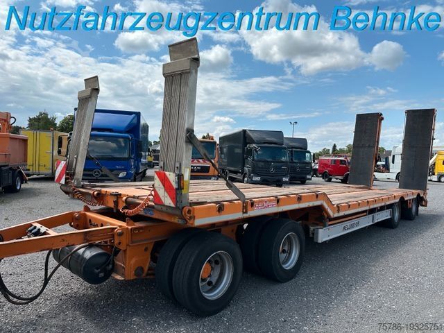 Низкорамный прицеп  Wellmeyer ATL 40-98UE/ zweigeteilte hydr. Rampen