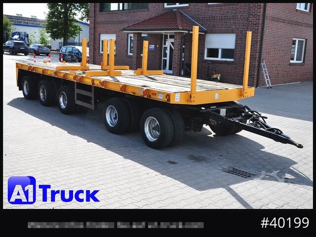 Низкорамный прицеп GOLDHOFER 5 achs  Ballast, Lenkachse, 50to., Schwerlast,