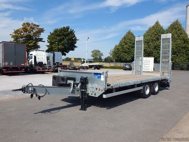 Низкорамный прицеп MÜLLER-MITTELTAL ETÜ-TA 14,4 Tieflader/Plattform 6,3m/Auffahrramp