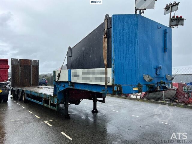 Низкий погрузчик Kel-Berg Machine trailer w/ Hydraulic driving bridge