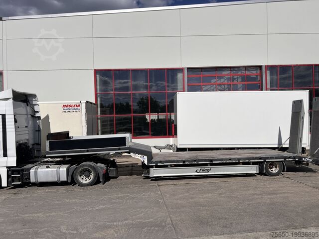 Низкорамный прицеп Müller Mitteltal T  1 Achs Satteltieflader