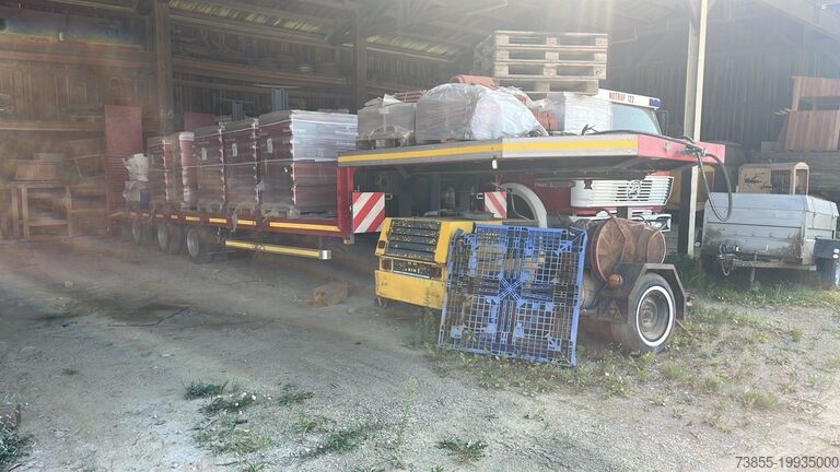 Полуприцеп с низкой погрузкой Langendorf SATÜ 18/18 Fully Refurbished