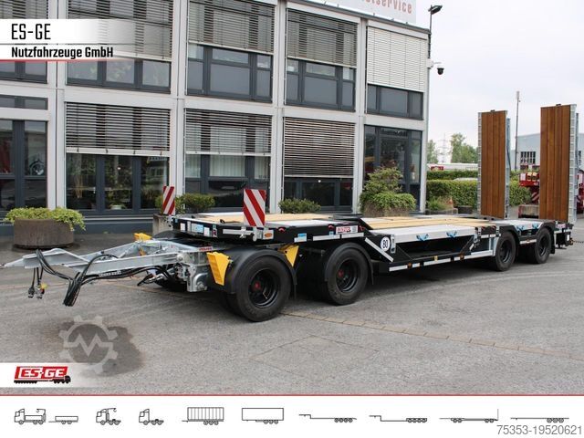 Низкорамный прицеп SCHWARZMÜLLER Tieflader mit gekröpftem Plateau