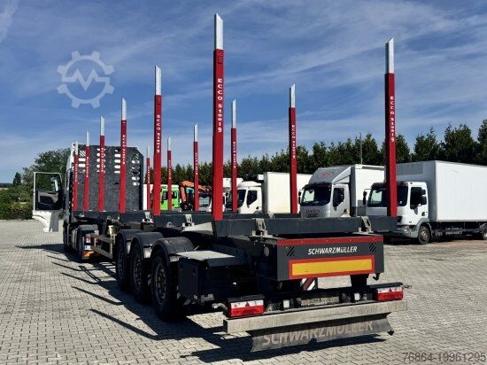 Лесовозный прицеп SCHWARZMüLLER S1/Y17VLN3/D50K0 LANGHOLZ Y-SERIE