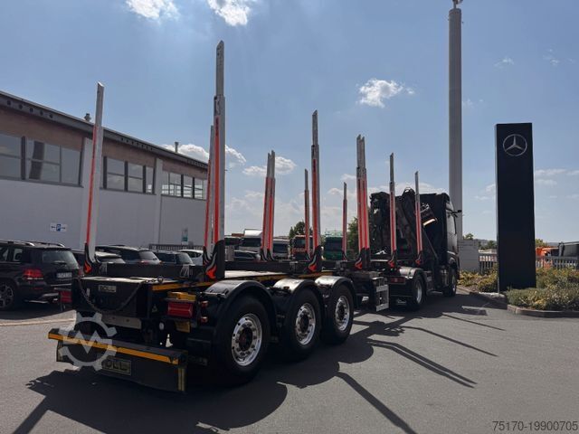 Лесовозный прицеп DOLL H3L-14X Langholz Lift+Lenkachse