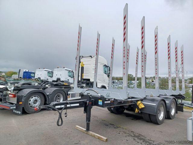 Лесовозный прицеп  Janzen Tandemanhänger (Rundholztransport)