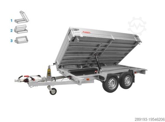 Автомобильный прицеп Anssems KSX3500.355x178 E 3 Seiten-Kipper