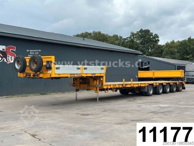 Низкорамный полуприцеп GOLDHOFER STZ-L5/80A  Tieflader Zwangsgelenkt