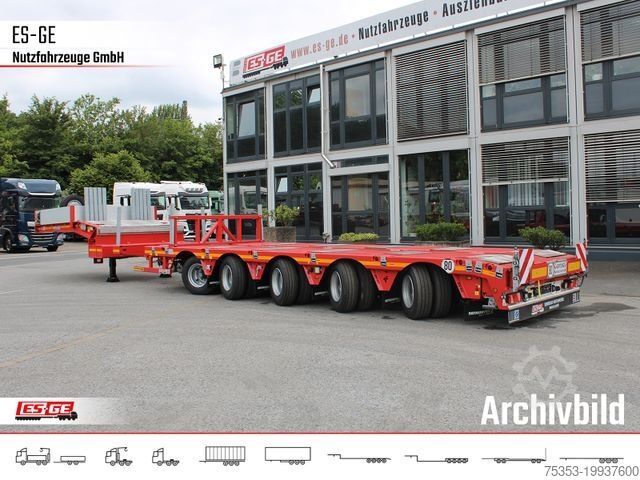 Низкорамный полуприцеп FAYMONVILLE Multimax Satteltieflader - hydr. gelenkt