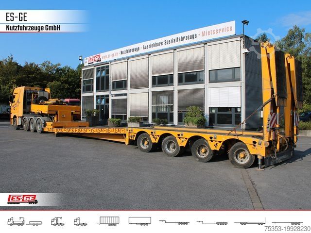 Низкорамный полуприцеп FAYMONVILLE Megamax Tiefbett 4x10 t